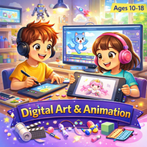 2026 Summer Creative Camp-Digital Art & Animation