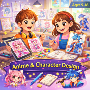 2026 Summer Creative Camp-Anime & Character Design